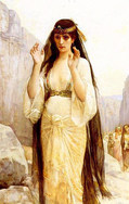 カバネル『イェフタの娘』（1879年）