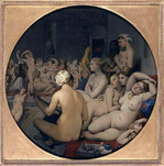 ドミニク・アングル『トルコ風呂』 1863年 ルーヴル美術館
