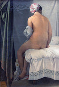 ドミニク・アングル『浴女』 1808年 ルーヴル美術館