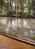 ギュスターヴ・カイユボット『イエール、雨』（1875）