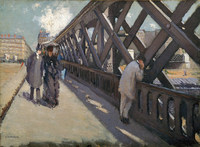 ギュスターヴ・カイユボット『ヨーロッパ橋』（1876）