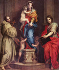 アンドレア・デル・サルト『アルピエの聖母』1517　ウフィツィ美術館