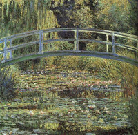 クロード・モネ『睡蓮の池と日本の橋』1899 ナショナル・ギャラリー (ロンドン)