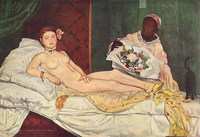 エドゥアール・マネ『オランピア』1863　オルセー美術館