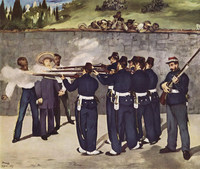 エドゥアール・マネ『皇帝マクシミリアンの処刑』1867