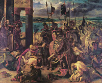 ウジェーヌ・ドラクロワ『（第四回）十字軍のコンスタンティノープルへの入城』1841年、ルーヴル美術館所蔵