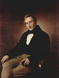 フランチェスコ・アイエツ『アレッサンドロ・マンゾーニの肖像』(1841) 117×91 cm、ブレラ美術館