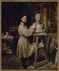 フランソワ＝ガブリエル・レポール『ジャン・ダンタンとアトリエ』カルナヴァレ博物館所蔵