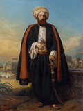 フランソワ＝ガブリエル・レポール『ジョージ・ヘンリー大佐像』1846年 個人蔵