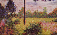 Georges Seurat『Foresta di Barbizon』(1882)