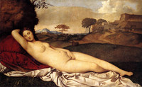 ジョルジョーネ『眠れるヴィーナス』(1510年)