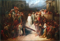 ギュスターヴ・ドレ『法廷から退場するキリスト』1872 ストラスブール現代美術館蔵