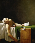 ジャック・ルイ・ダヴィッド『マラーの死』ベルギー王立美術館