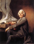 Christophe Gabriel Allegrainの肖像(1774年、ルーヴル美術館蔵)