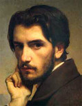 レオン・ボナ『自画像』（1855年）