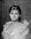 マリ・バシュキルツェフ『B…嬢の肖像』1885年