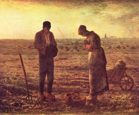 ジャン＝フランソワ・ミレー『晩鐘』1857－59 オルセー美術館
