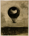 オディロン・ルドン『眼＝気球』(1878)ニューヨーク近代美術館