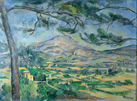 ポール・セザンヌ『サントヴィクトワール山』1887頃 コートールド美術研究所