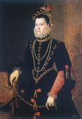 ソフォニスバ・アングイッソラ『スペイン王妃エリザベート・ド・ヴァロワの肖像』