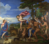 ティツィアーノ・ヴェチェッリオ『聖愛と俗愛』1515年 ボルゲーゼ美術館