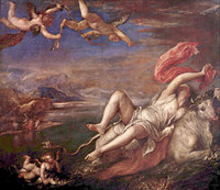 ティツィアーノ・ヴェチェッリオ『バッカスとアリアドネ』1520年 - 1523年 ロンドン・ナショナル・ギャラリー