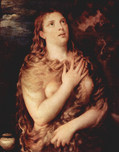 ティツィアーノ・ヴェチェッリオ『懺悔するマグダラのマリア』1533年頃 ピッティ宮殿