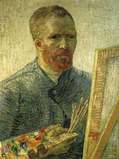 フィンセント・ファン・ゴッホ『芸術家としての自画像』（1888年）