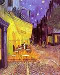 フィンセント・ファン・ゴッホ『夜のカフェテラス』（1888）クレラー・ミュラー美術館
