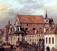 ベルナルド・ベッロット『聖アンナ教会』ワルシャワ、1774年