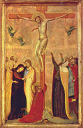 ベルナルド・ダッディ『キリスト磔刑』（1340年 - 1345年）