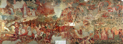 ブオナミーコ・ブファルマッコ『死の勝利』（1355年頃）