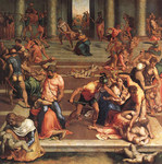 ダニエレ・ダ・ヴォルテッラ『嬰児虐殺』（1557年頃）フィレンツェ、ウフィツィ美術館