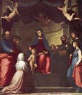 フラ・バルトロメオ『聖カタリナの神秘の結婚』1511