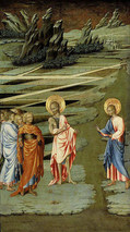 ジョヴァンニ・ディ・パオロ『見よ神の小羊』（1455/1460年）シカゴ美術館
