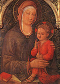 ヤーコポ・ベッリーニ『Madonna and Child Blessing』1455