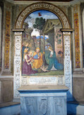 ピントゥリッキオ『キリスト降誕』サンタ・マリア・デル・ポポロ教会デッラ・ローヴェレ礼拝堂