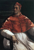 セバスティアーノ・デル・ピオンボ『クレメンス7世の肖像』（1526年）