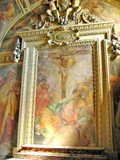 タッデオ・ツッカリ『キリスト磔刑』ローマ、サンタ・マリア・デッラ・コンソラツィオーネ教会、マッティ礼拝堂（1556年）